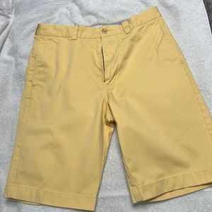 J.Crew 11 inch chino shorts. Size 32 Color yellow